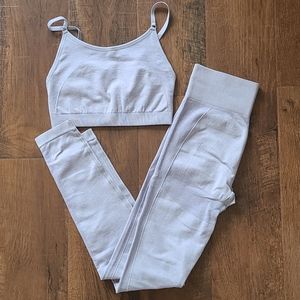 Seamless bra and leggings set - Gymshark Flex dupe